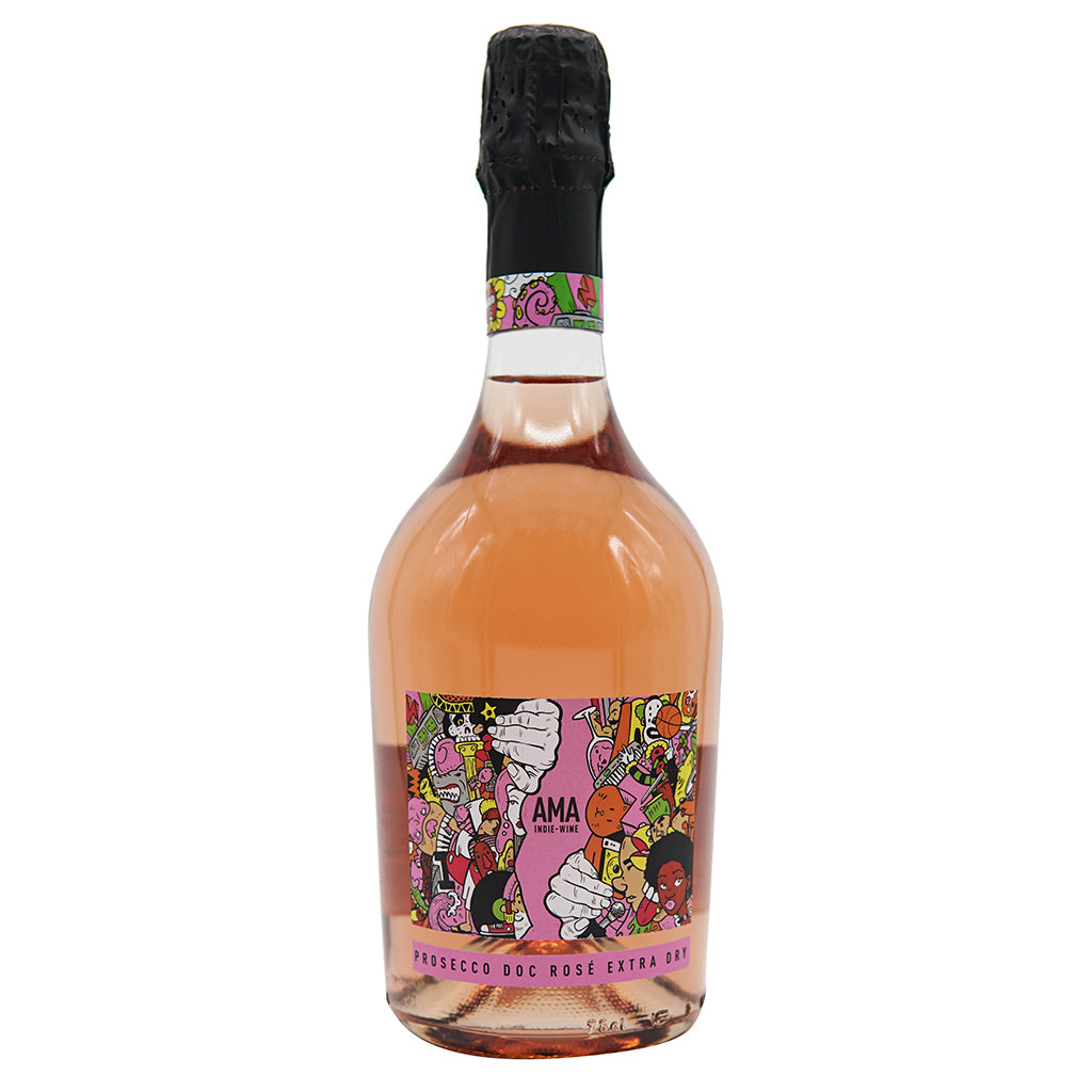 "AMA INDIE WINE" PROSECCO DOC ROSE' EXTRA DRY MILLESIMATO