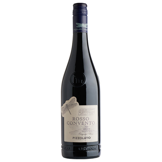"ROSSO CONVENTO" RED VENETO IGT Without Added Sulphites ORGANIC 